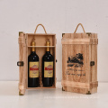 Bulk Packing Custom Single Double 3 5 6 Bottles Wooden Red Wine Boxes